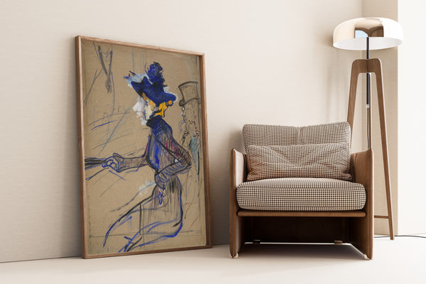 Henri de Toulouse-Lautrec — Jane Avril au Divan Japonais | Fine Art Print