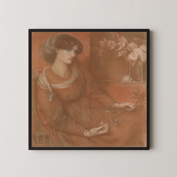 Dante Gabriel Rossetti — Jane Morris: Study for Mariana | Pre-Raphaelite Art Print