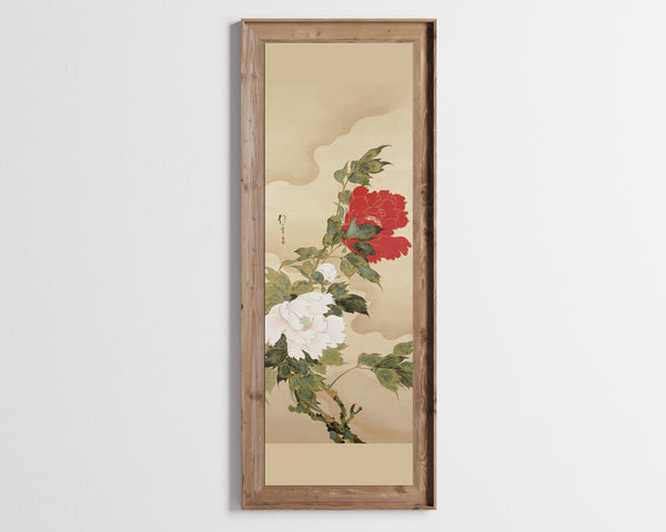 Sakai Hōitsu — Peonies in the Wind | Japanese Ink Painting Art Print