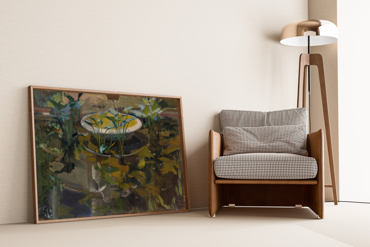 Joaquín Sorolla — The Fountain of Confidences, Garden of the Sorolla House | Fine Art Print