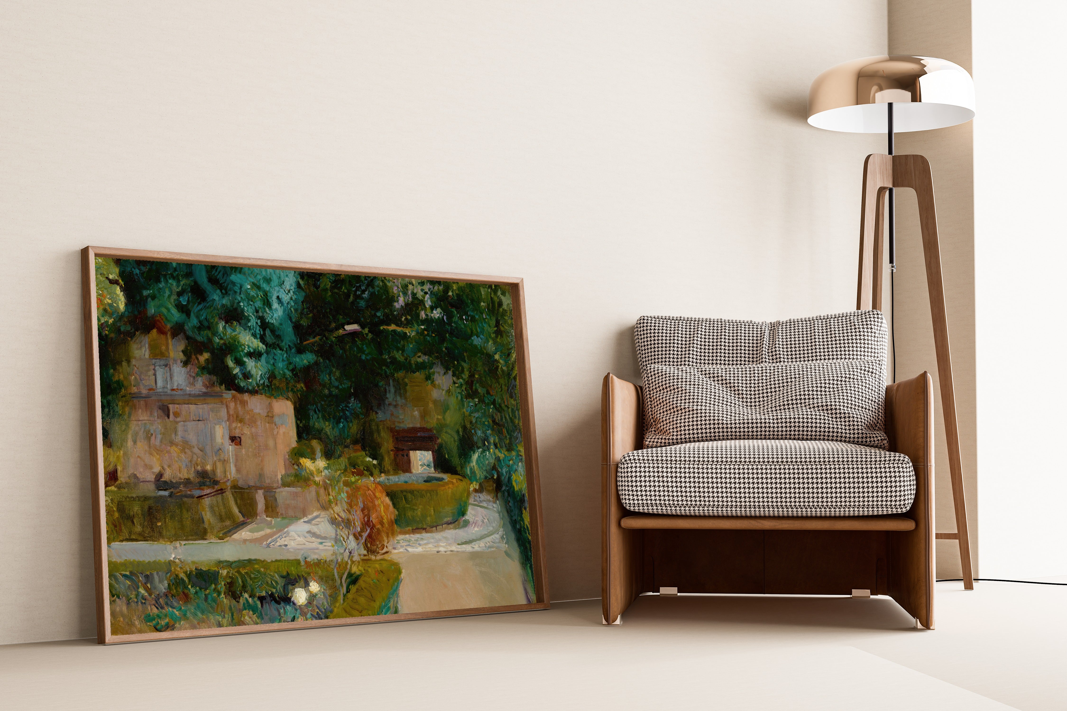 Joaquín Sorolla — Garden of the Adarves, Alhambra, Granada | Fine Art Print