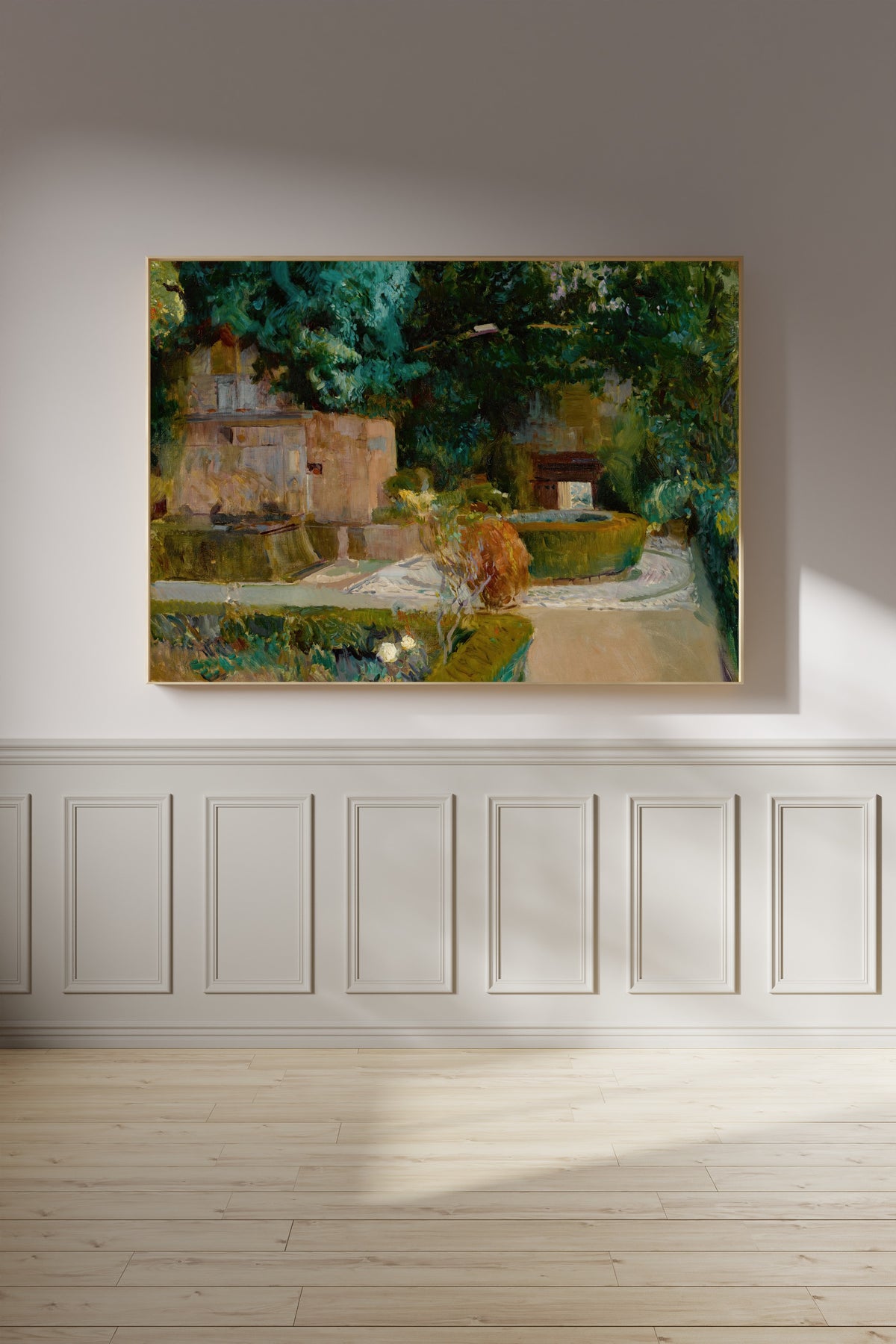 Joaquín Sorolla — Garden of the Adarves, Alhambra, Granada | Fine Art Print