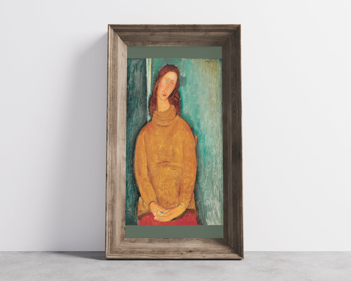 Amedeo Modigliani — Jeanne Hébuterne | Fine Art Print