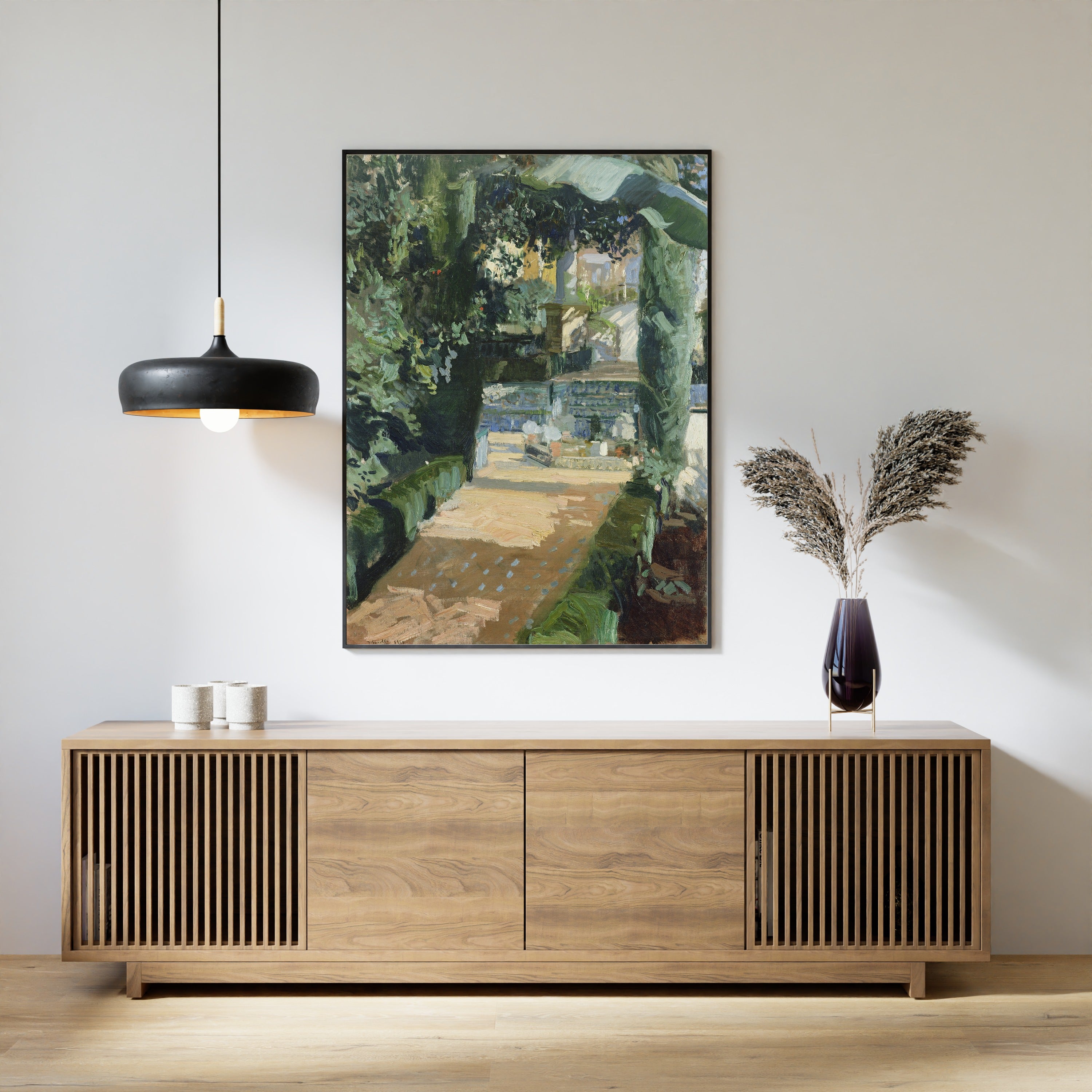 Joaquín Sorolla — Court of the Dances, Alcázar of Seville | Fine Art Print