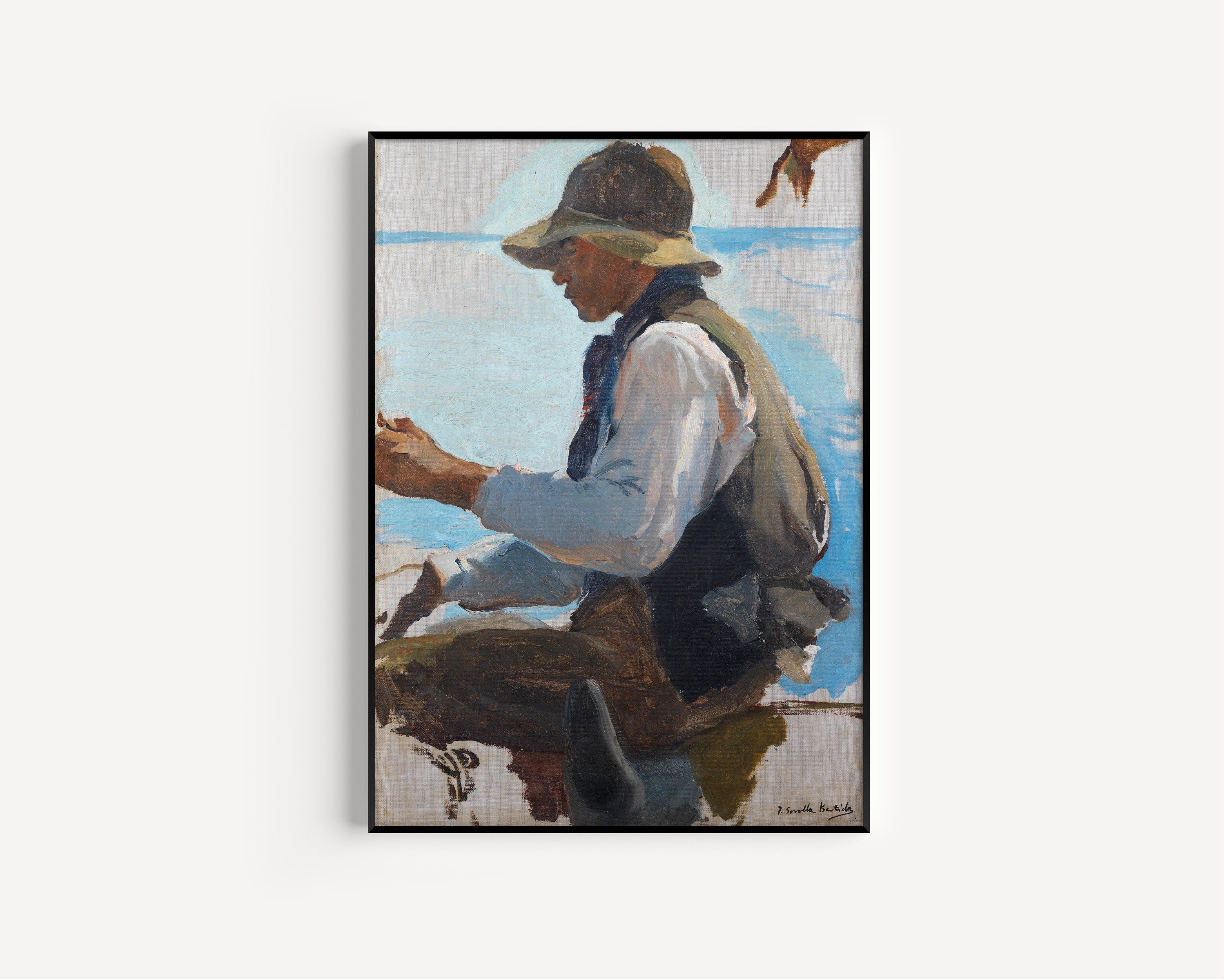 Joaquín Sorolla — Study for The Return from Fishing | Fine Art Print