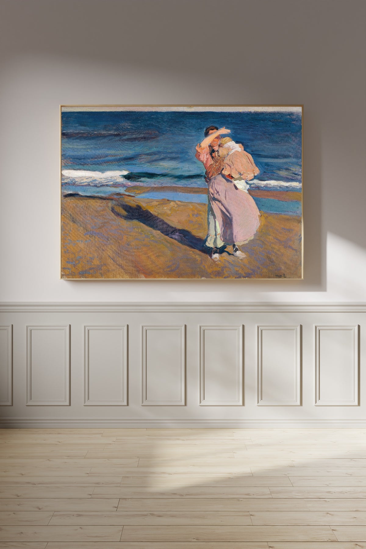 Joaquín Sorolla — Fisherwoman with her Son | Fine Art Print