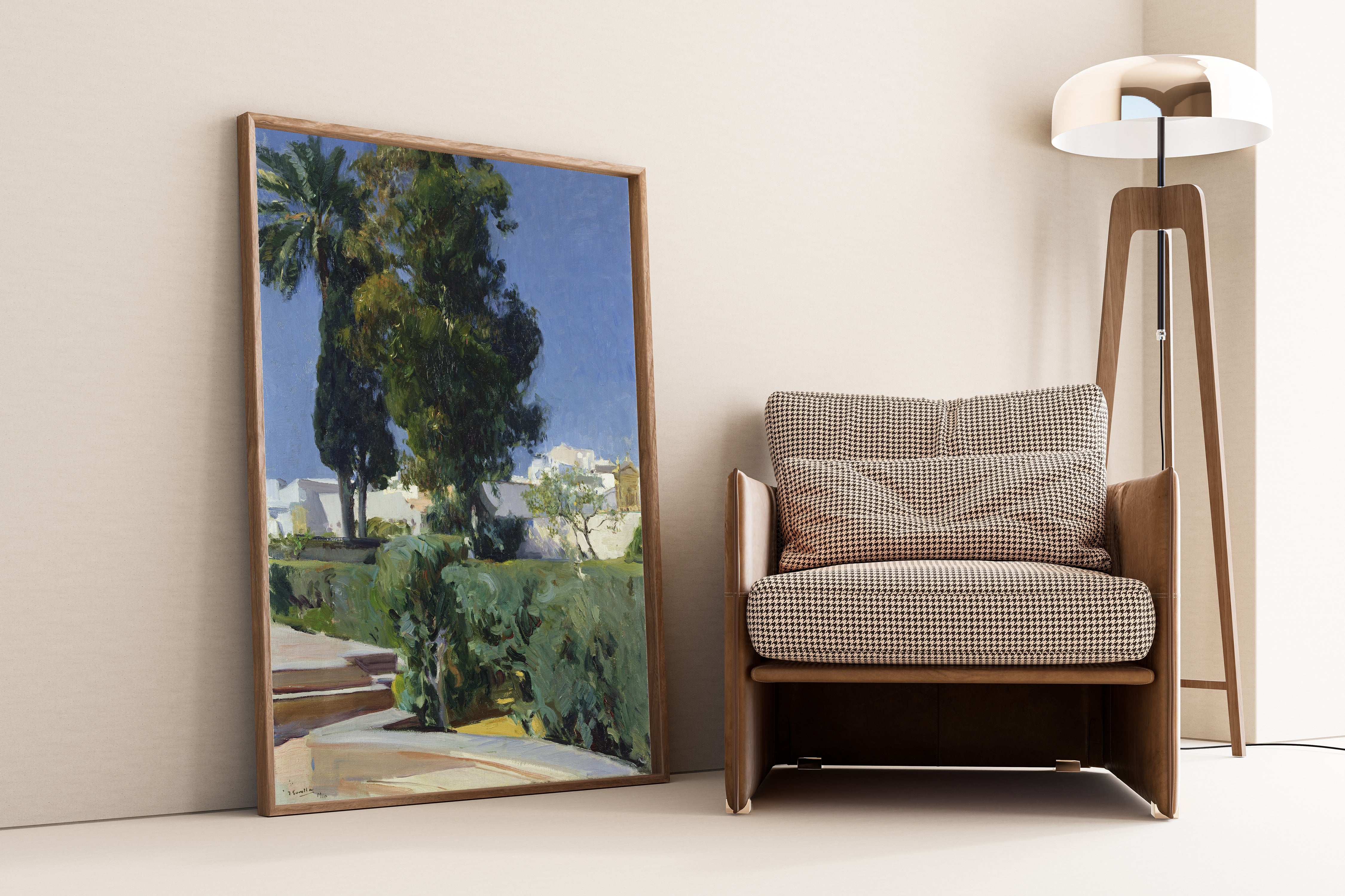 Joaquín Sorolla — Gardens of the Alcázar, Seville | Fine Art Print