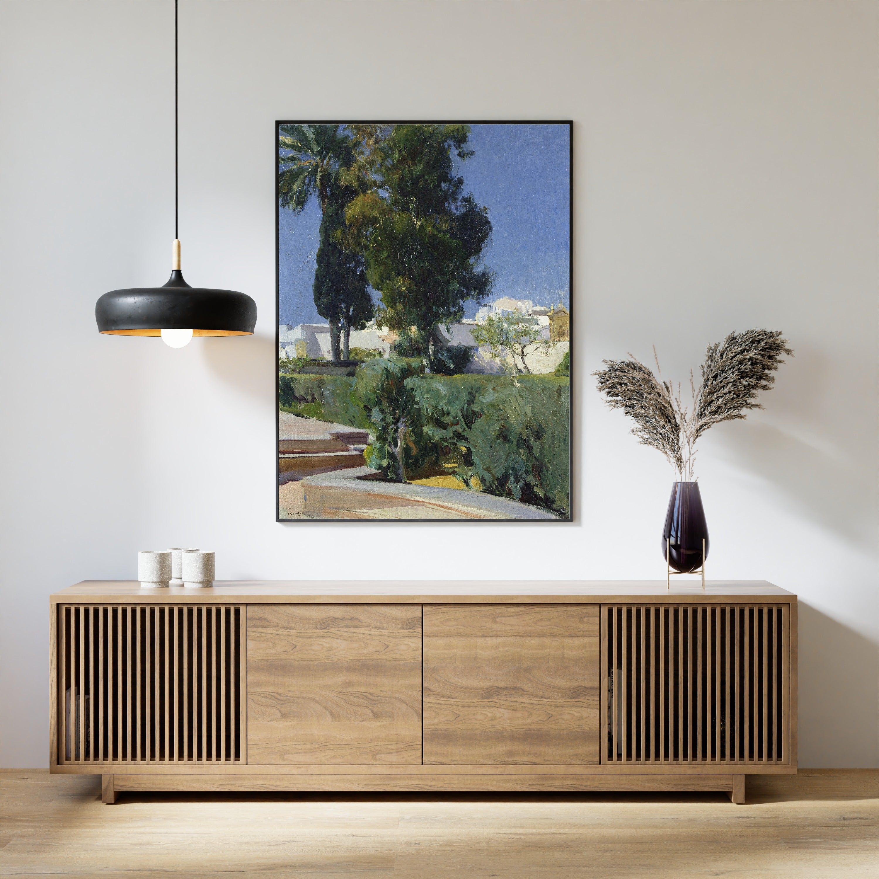 Joaquín Sorolla — Gardens of the Alcázar, Seville | Fine Art Print