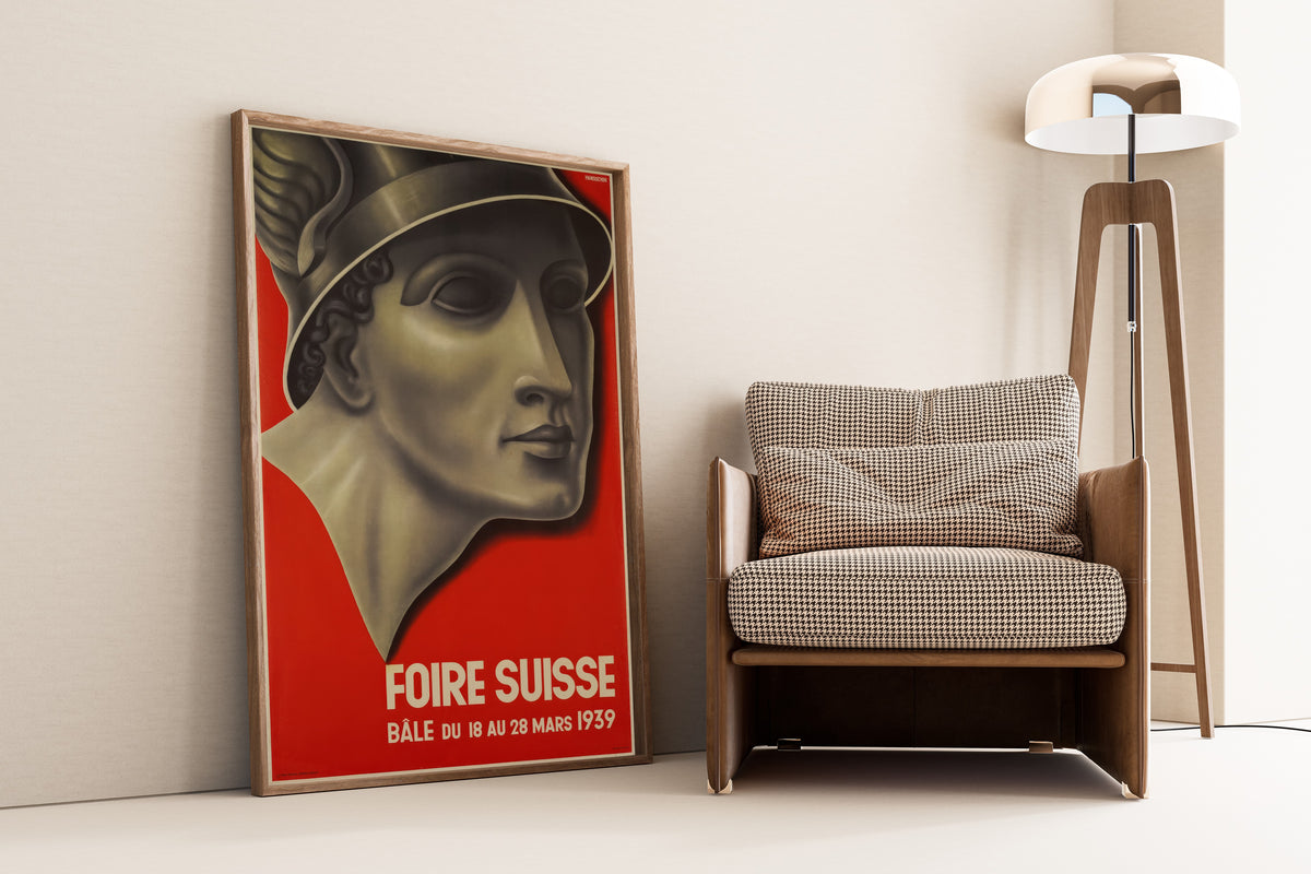 Johannes Handschin — Foire Suisse Bâle | Vintage Poster Print