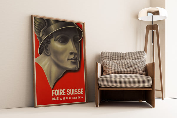 Johannes Handschin — Foire Suisse Bâle | Vintage Poster Print