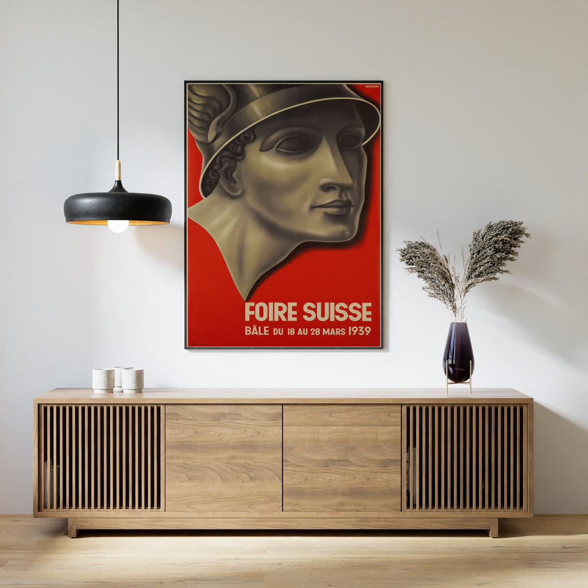 Johannes Handschin — Foire Suisse Bâle | Vintage Poster Print