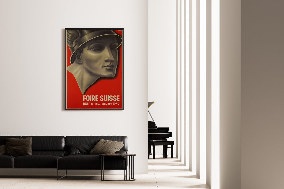 Johannes Handschin — Foire Suisse Bâle | Vintage Poster Print