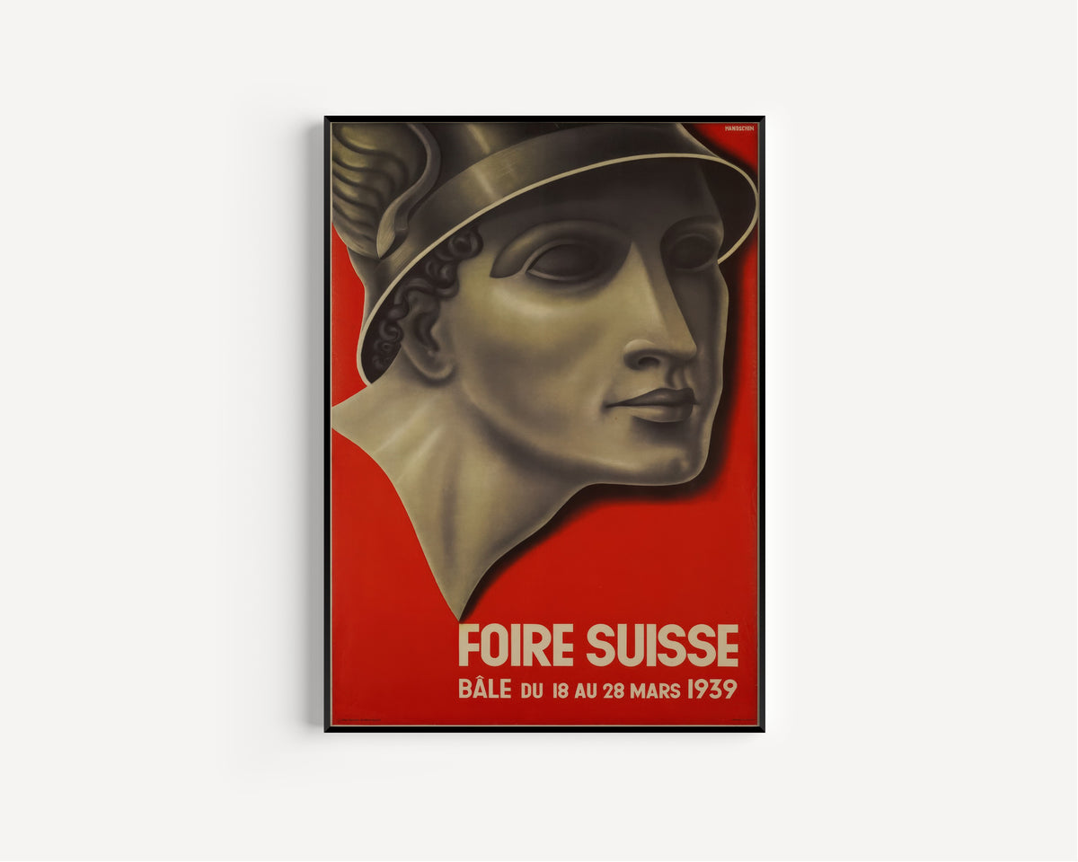 Johannes Handschin — Foire Suisse Bâle | Vintage Poster Print