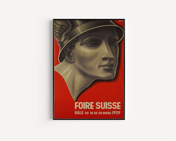 Johannes Handschin — Foire Suisse Bâle | Vintage Poster Print