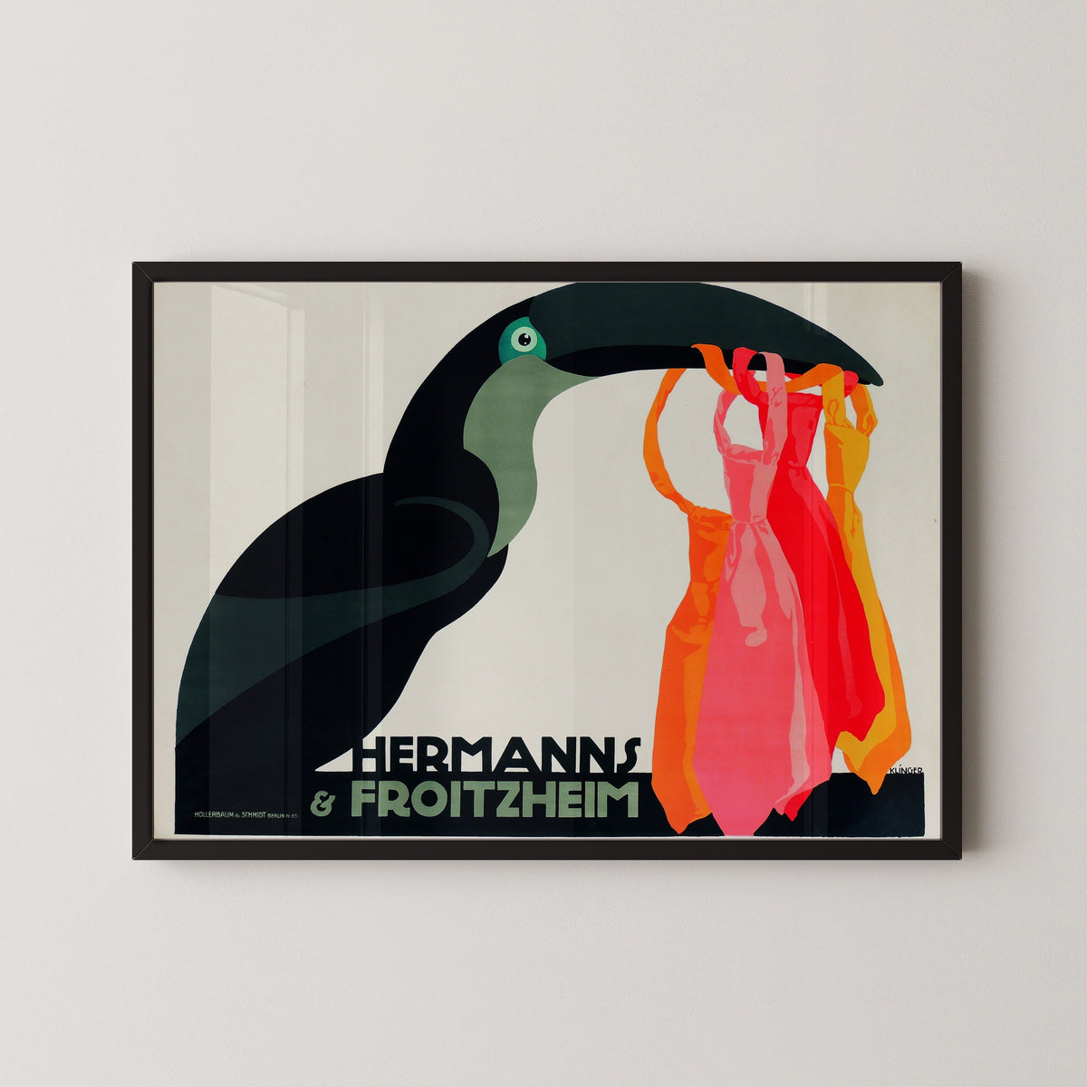 Julius Klinger — Hermanns & Froitzheim | Vintage Poster Print