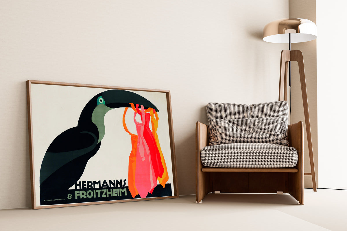 Julius Klinger — Hermanns & Froitzheim | Vintage Poster Print