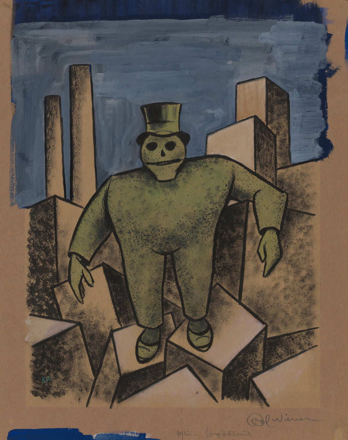 Karl Wiener — Kapitalismus (Capitalism) | Surreal Art Print