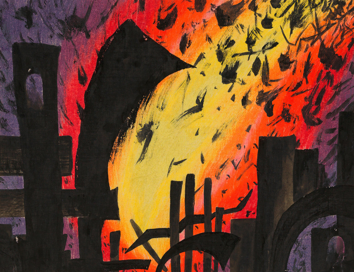 Karl Wiener — Katastrophe (Catastrophe) | Expressionist Art Print