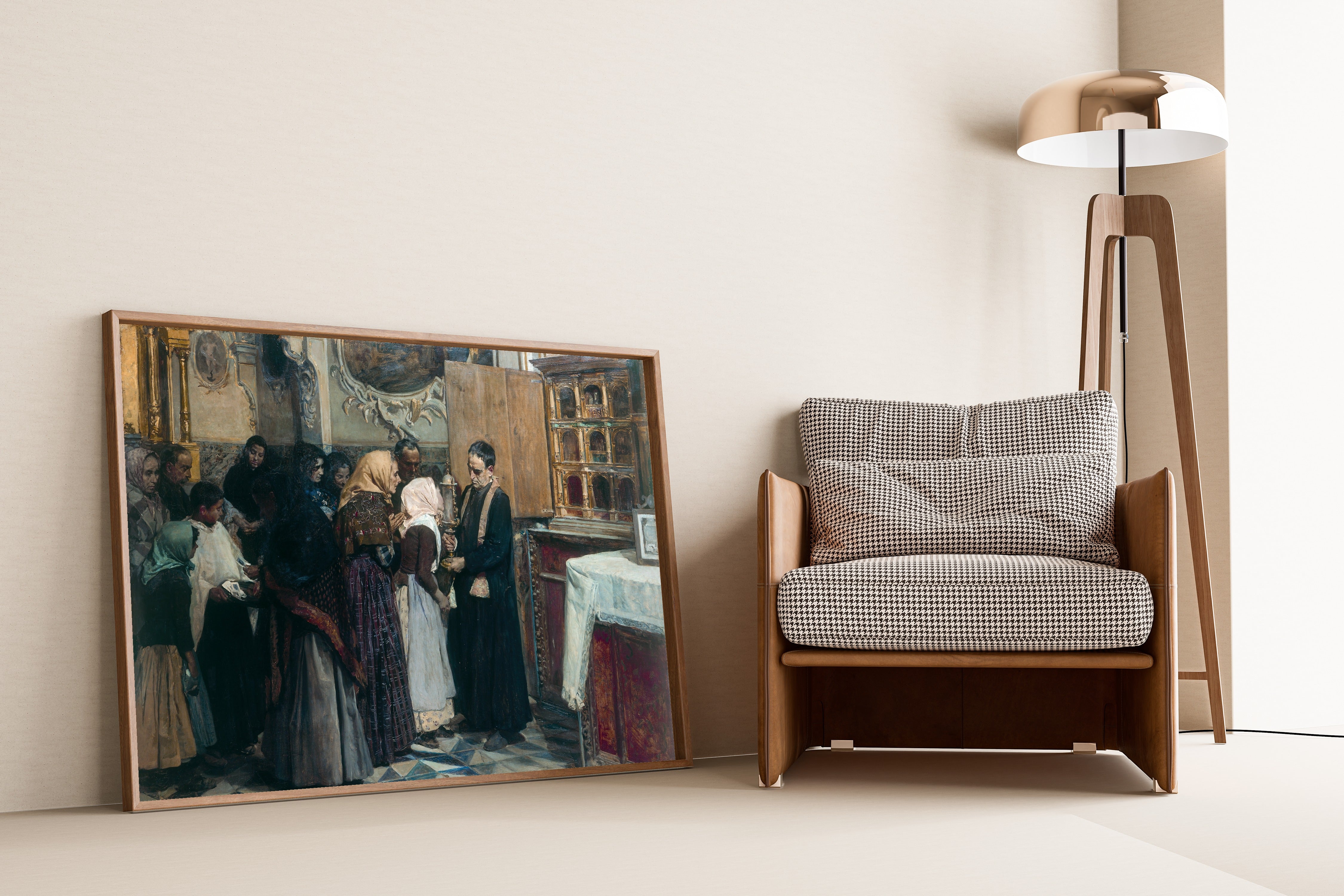 Joaquín Sorolla — Kissing the Relic | Fine Art Print