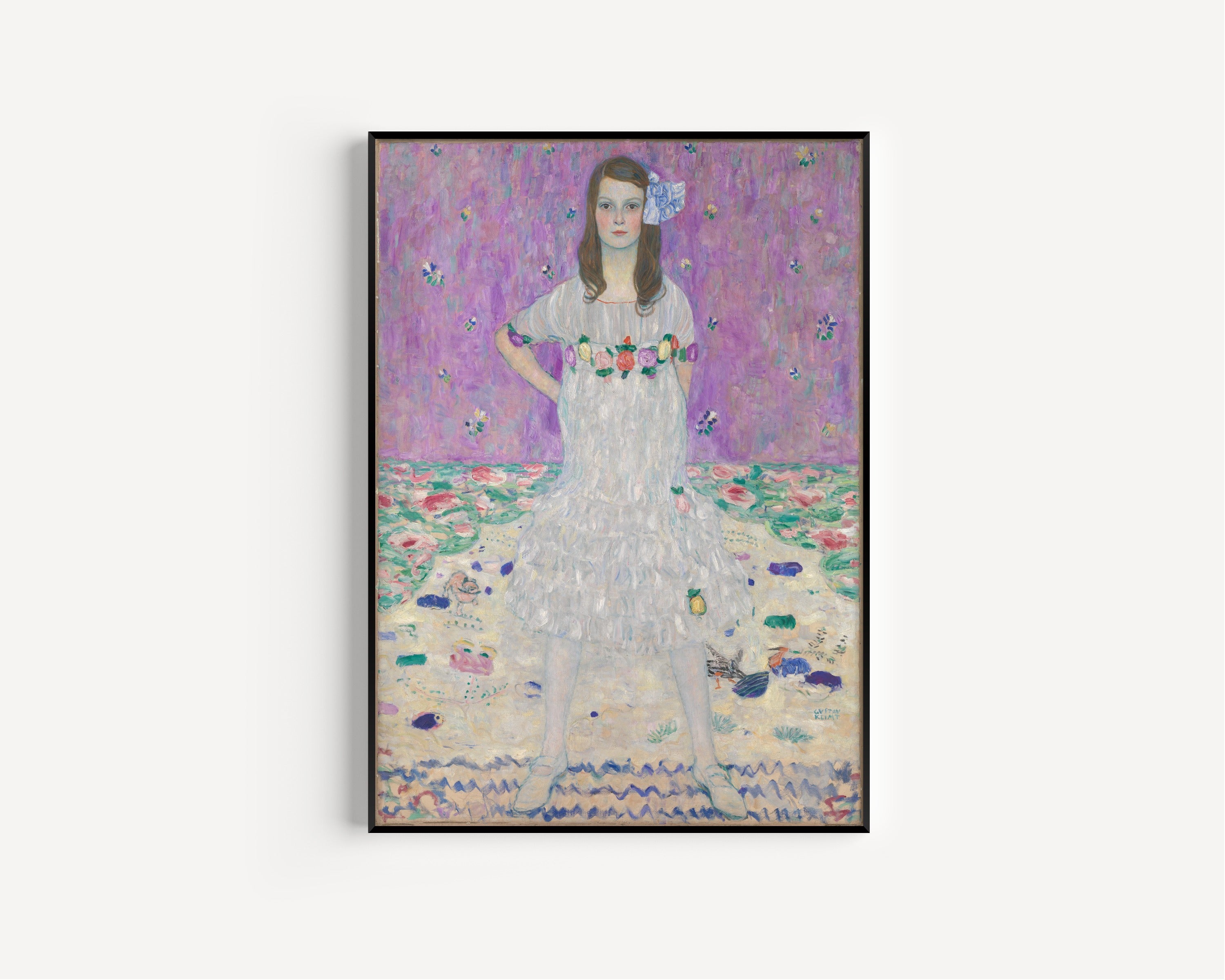Gustav Klimt — Portrait of Mäda Primavesi | Fine Art Print