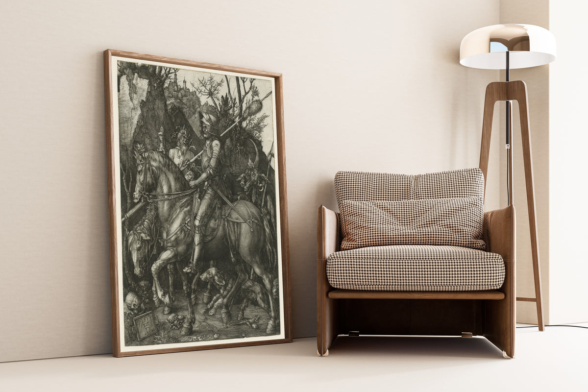 Albrecht Dürer — Knight, Death, and the Devil | Engraving Print