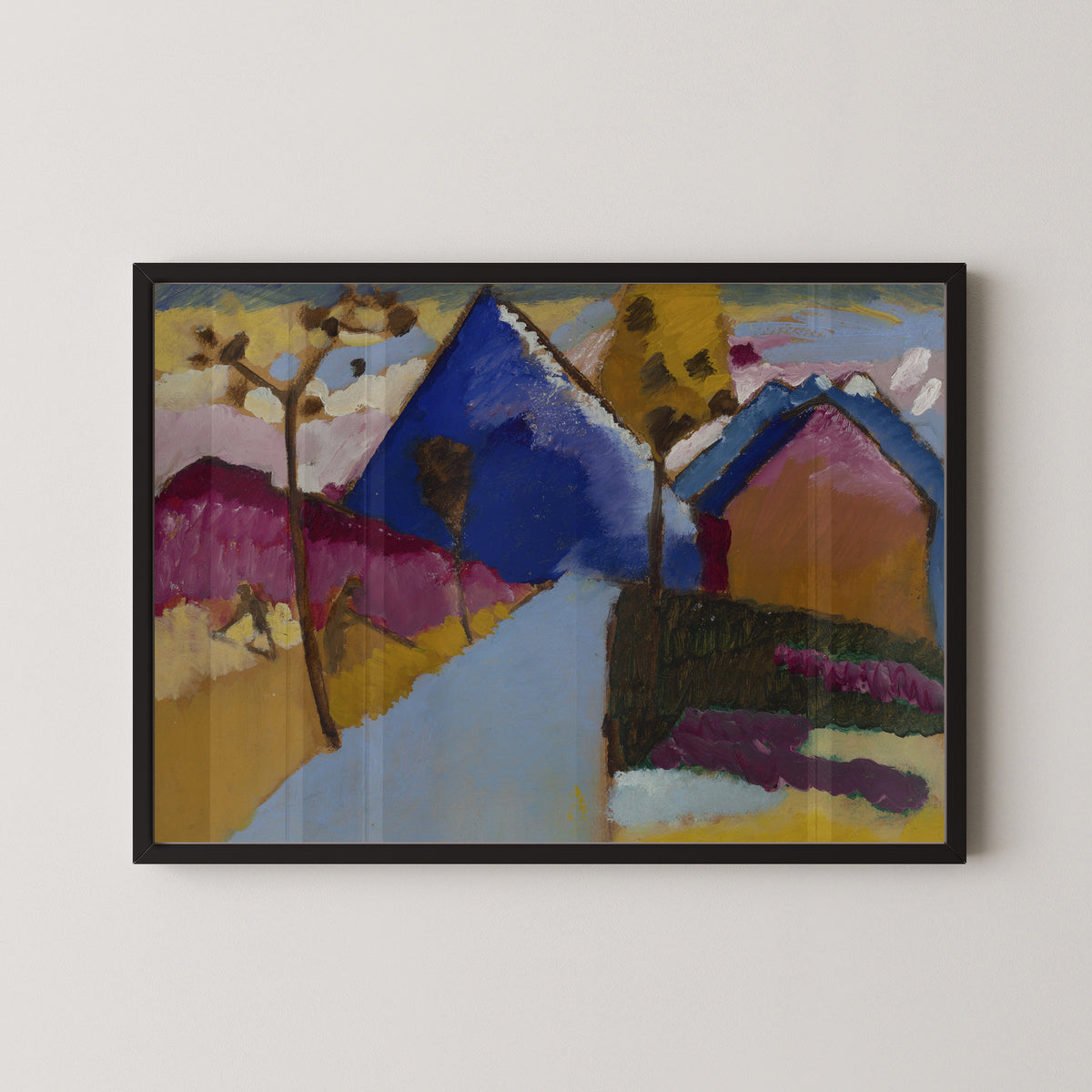 Wassily Kandinsky — Kochel - Straight Street | Expressionist Fine Art Print