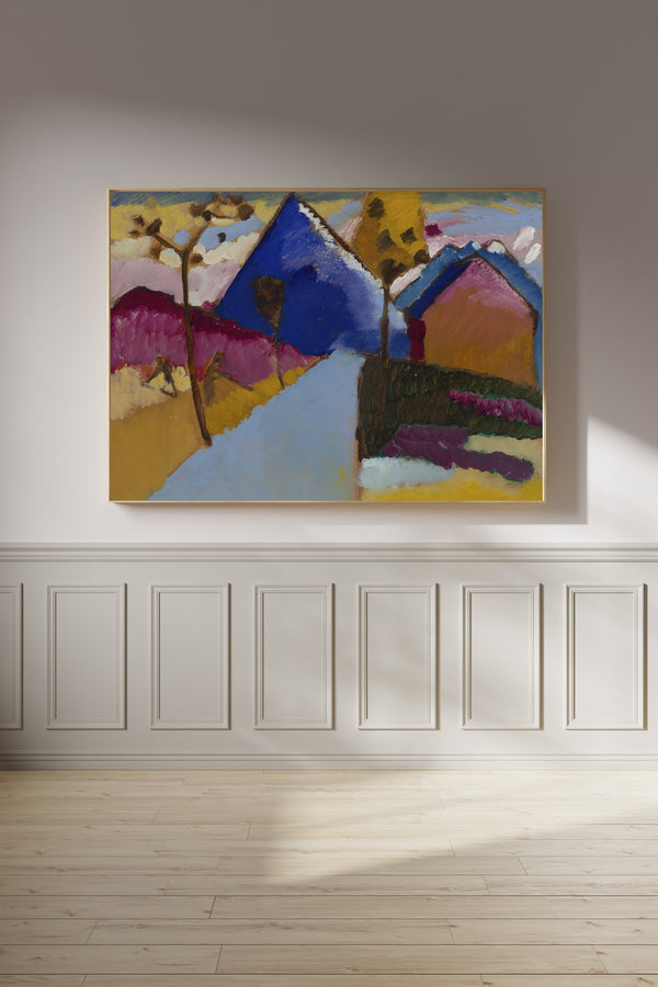 Wassily Kandinsky — Kochel - Straight Street | Expressionist Fine Art Print
