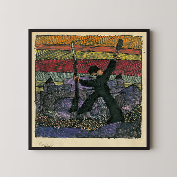 Karl Wiener — Krieg (War) | Expressionist Art Print