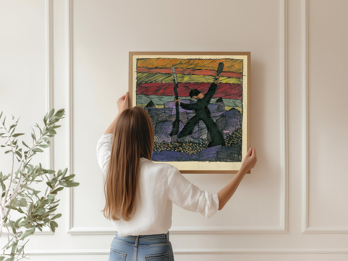 Karl Wiener — Krieg (War) | Expressionist Art Print