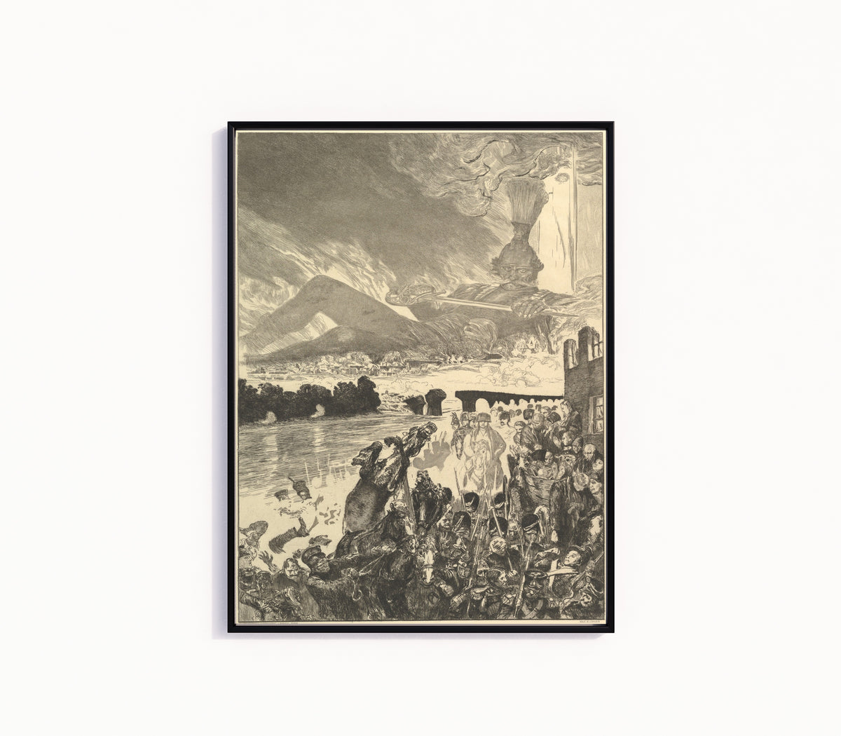Max Klinger — Krieg | Etching Print