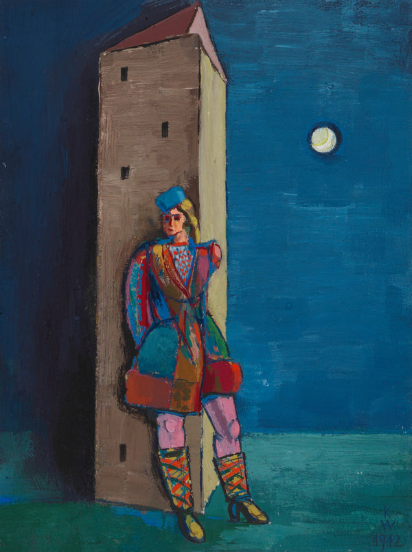 Karl Wiener — Kriegerwitwe (War Widow) | Expressionist Art Print