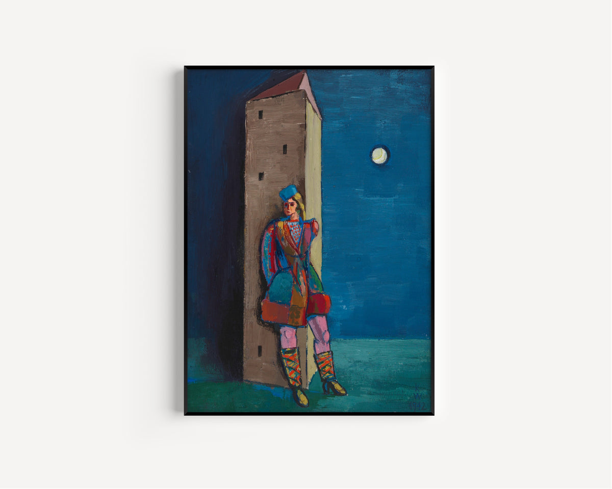 Karl Wiener — Kriegerwitwe (War Widow) | Expressionist Art Print