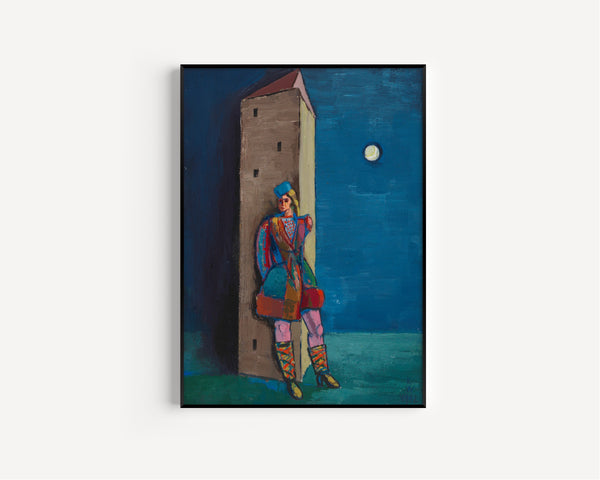 Karl Wiener — Kriegerwitwe (War Widow) | Expressionist Art Print