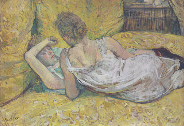 Henri de Toulouse-Lautrec — L'Abandon (Les Deux Amies) | Fine Art Print