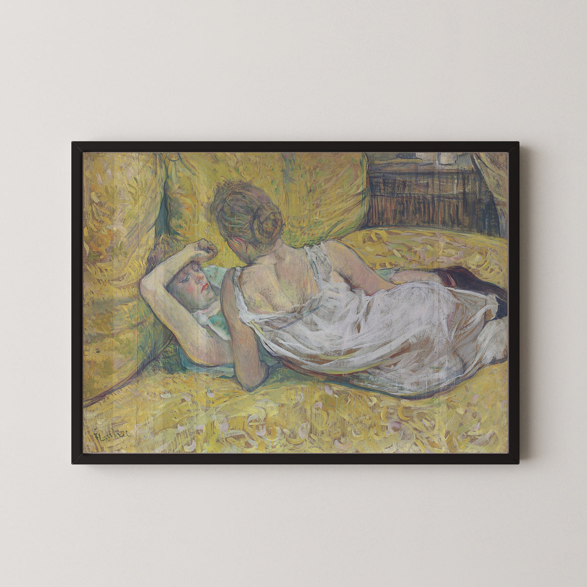 Henri de Toulouse-Lautrec — L'Abandon (Les Deux Amies) | Fine Art Print