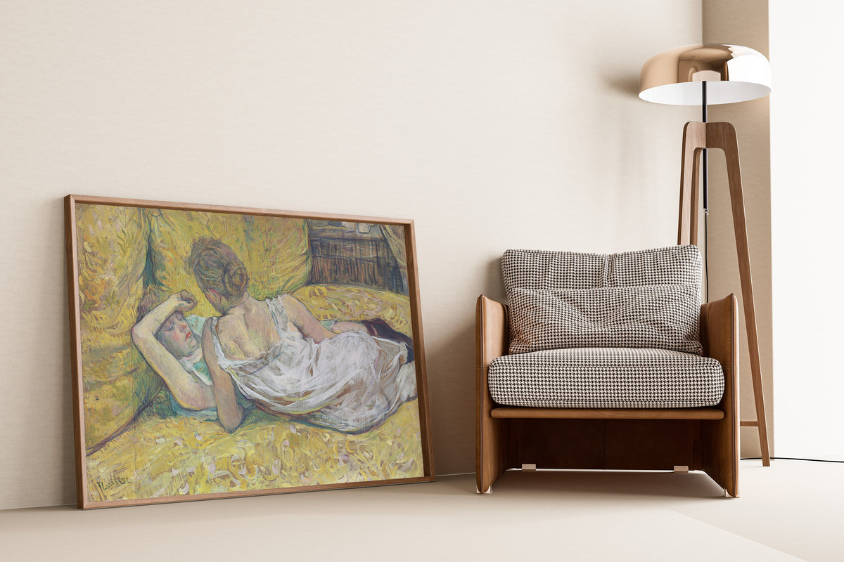 Henri de Toulouse-Lautrec — L'Abandon (Les Deux Amies) | Fine Art Print