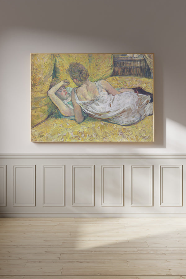 Henri de Toulouse-Lautrec — L'Abandon (Les Deux Amies) | Fine Art Print