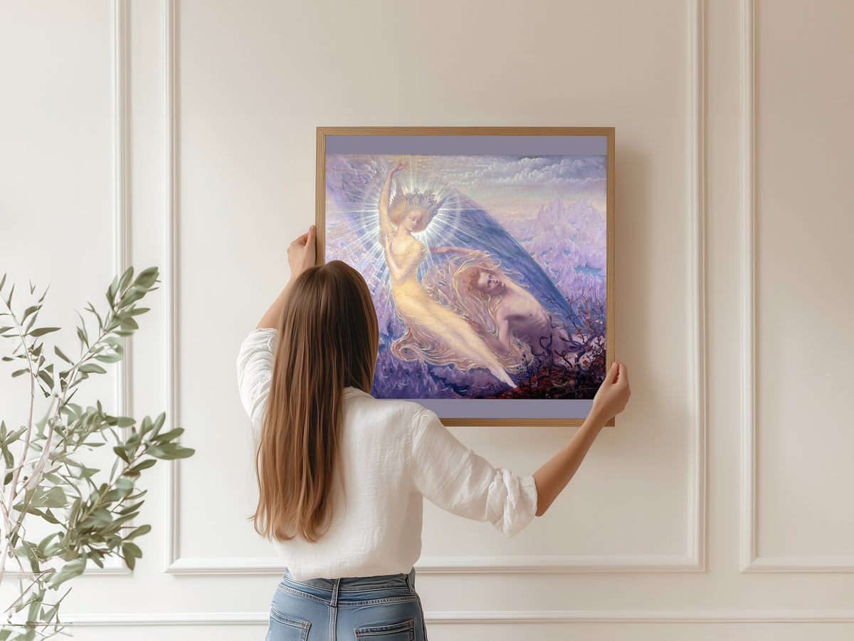 Jean Delville — L'Ange des Splendeurs | Symbolist Art Print