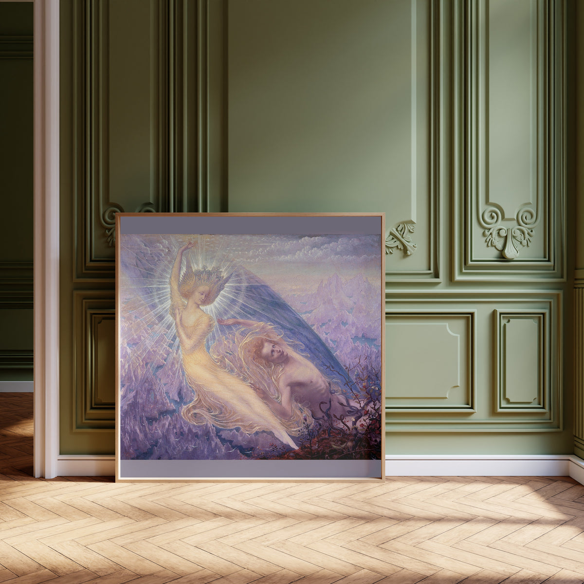 Jean Delville — L'Ange des Splendeurs | Symbolist Art Print