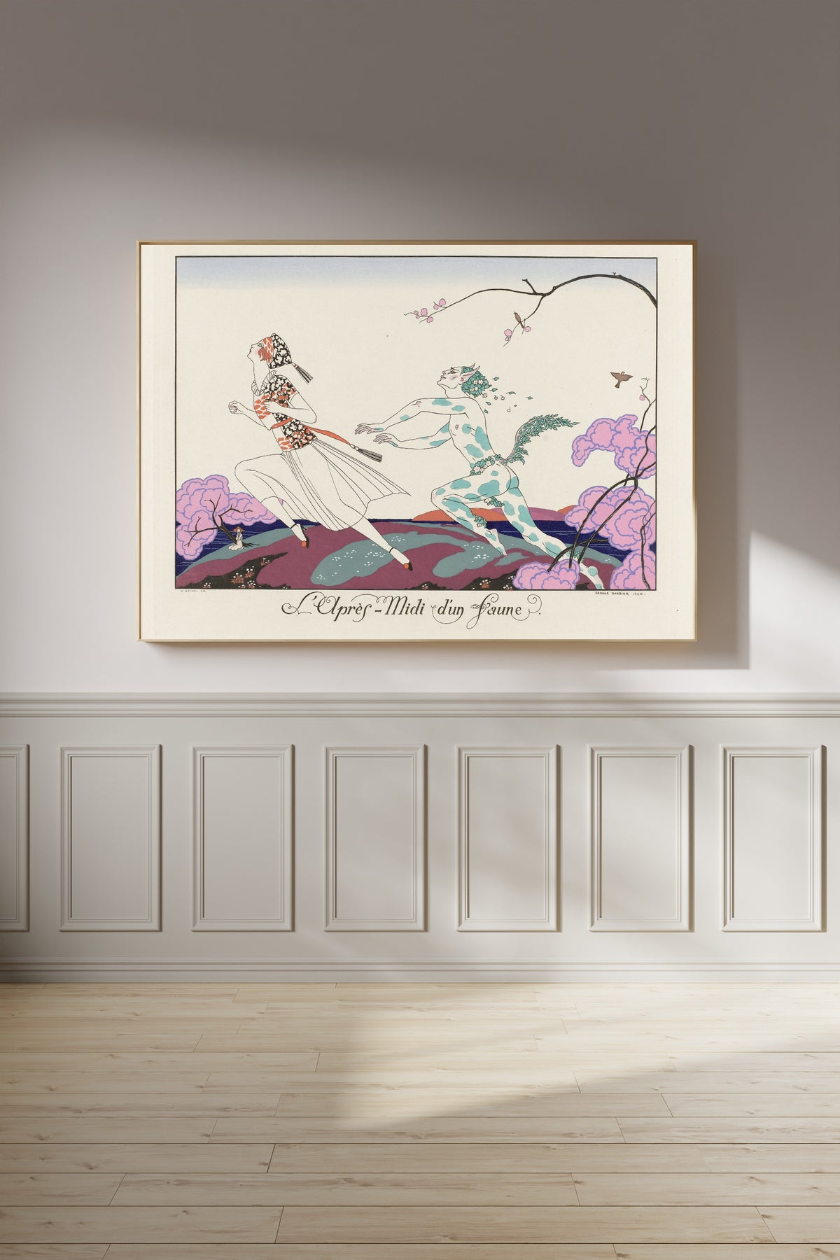 George Barbier — L'Après-midi d'un faune | Art Deco Fashion Print