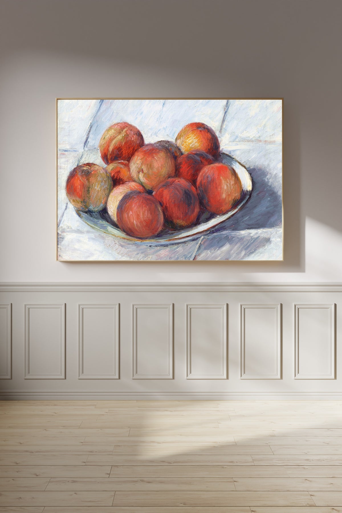 Gustave Caillebotte — L’Assiette de pêches (Plate of Peaches) | Fine Art Print