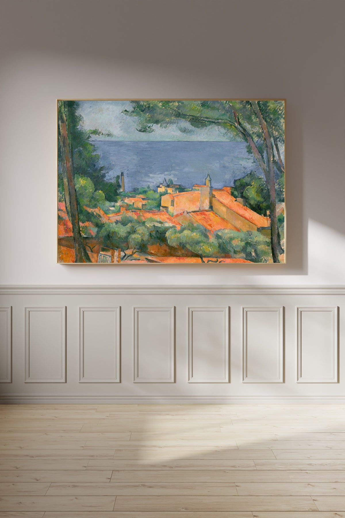 Paul Cezanne — L'Estaque with Red Roofs | Fine Art Print