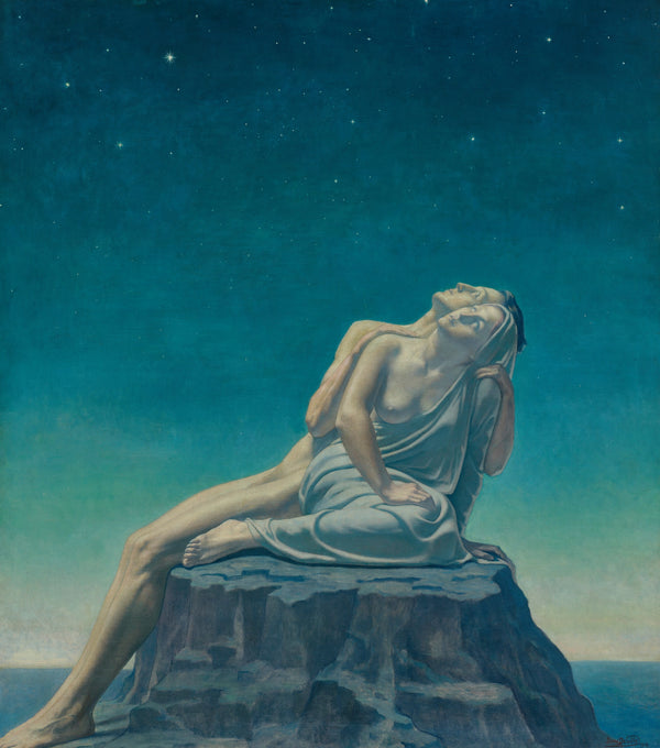 Jean Delville — L'Oubli des passions (The Forgetting of Passions) | Symbolist Art Print