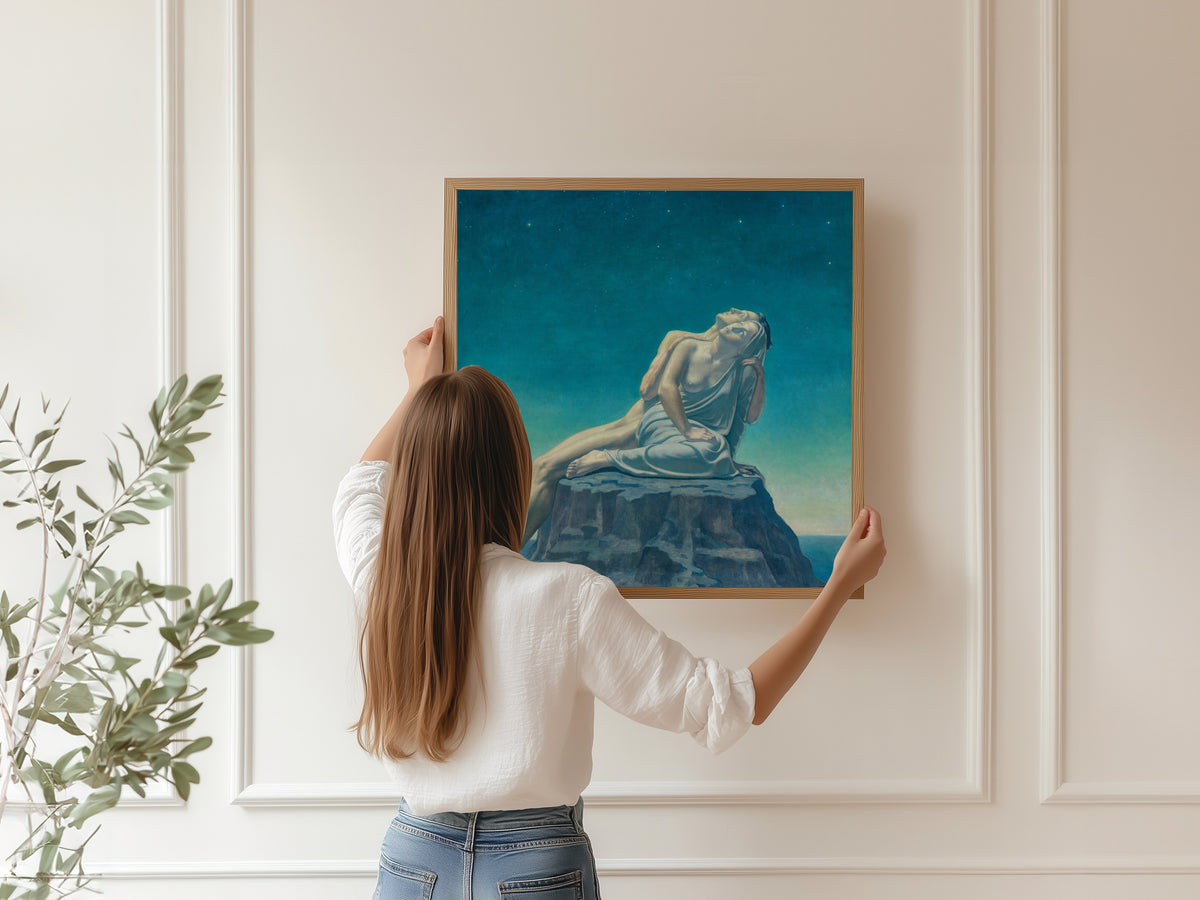 Jean Delville — L'Oubli des passions (The Forgetting of Passions) | Symbolist Art Print