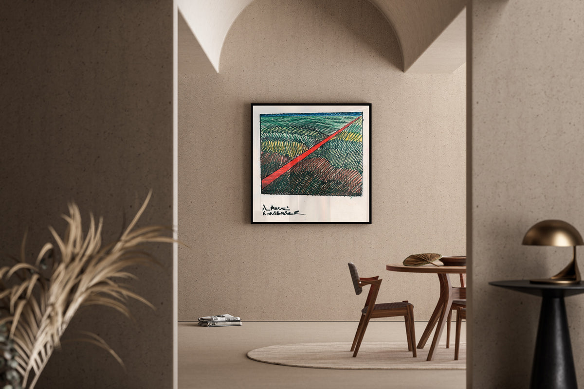 Karl Wiener — Länge (Length) | Modernist Landscape Print
