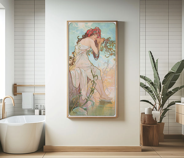 Alphonse Mucha — The Seasons: Summer | Art Nouveau Print
