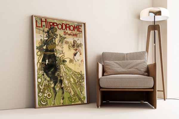 Manuel Orazi — L'Hippodrome, Boulevard de Clichy | Vintage Poster Print