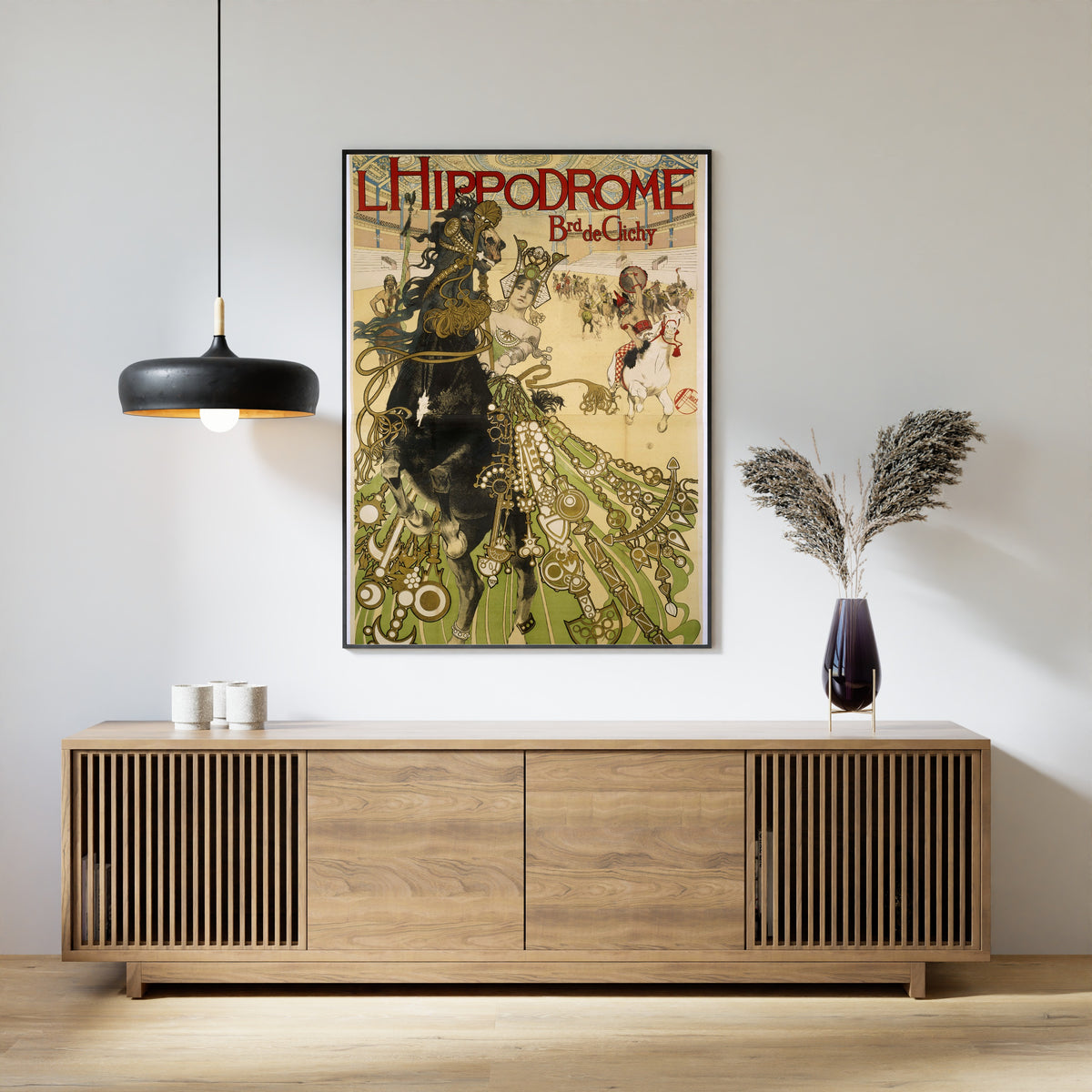 Manuel Orazi — L'Hippodrome, Boulevard de Clichy | Vintage Poster Print