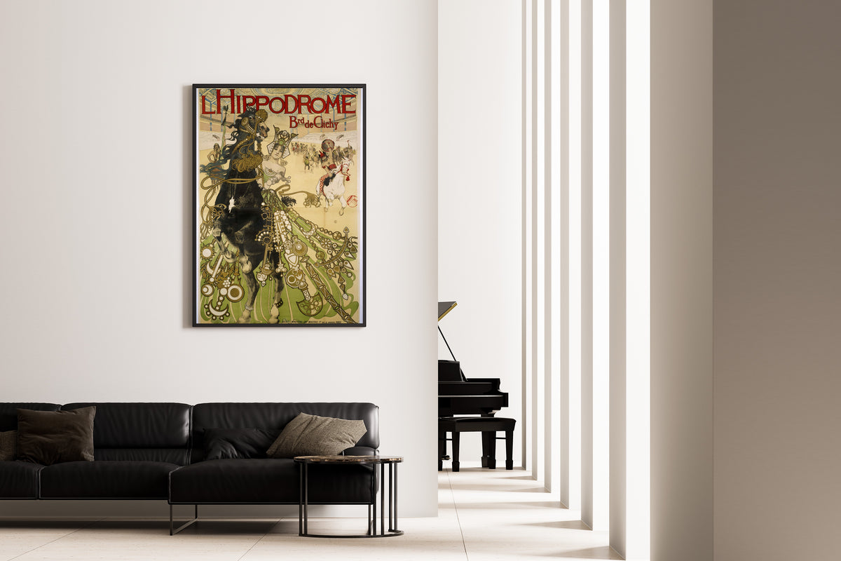 Manuel Orazi — L'Hippodrome, Boulevard de Clichy | Vintage Poster Print