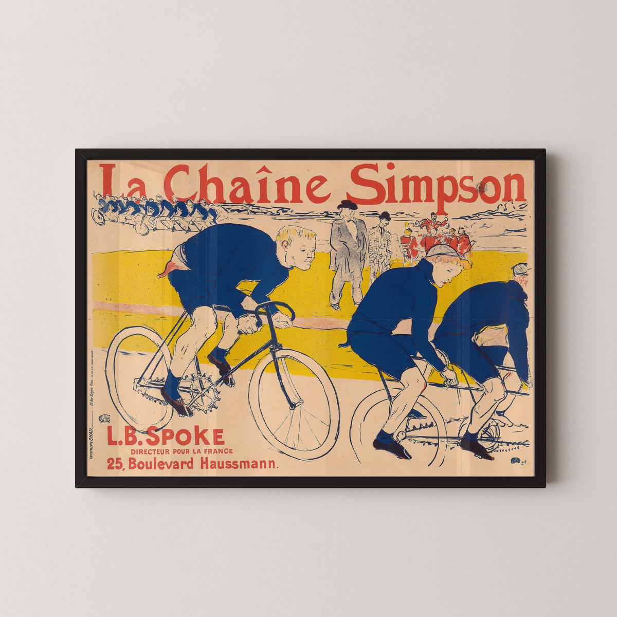 Henri de Toulouse-Lautrec — La Chaîne Simpson | Vintage Poster Print